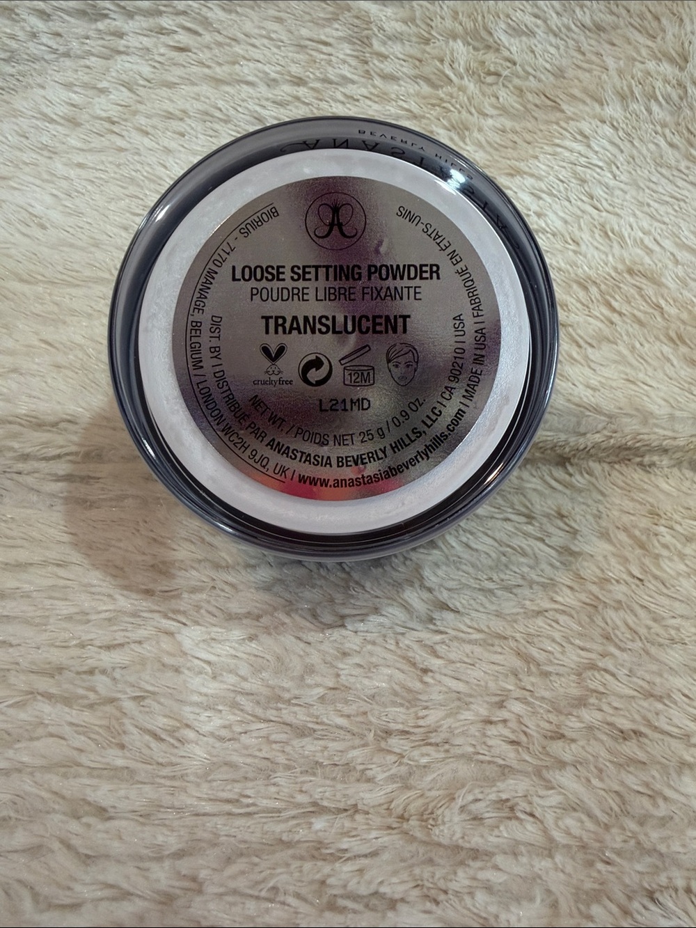 Anastasia Beverly Hills Rose Gold Loose Setting Powder Box